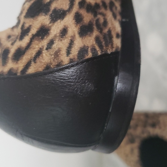 Donald J. Pliner Leopard Print Arlie Square Toe Ballet Flats, Size 6.5 - Picture 10 of 10